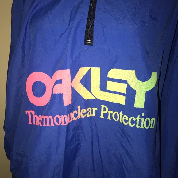 Surf Style Oakley Windbreaker Jacket 